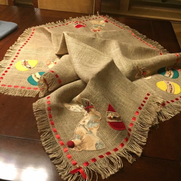 Other - Handmade made Easter runner style tablecloth